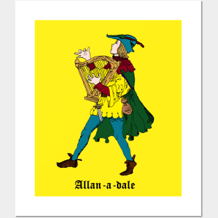 Allan-a-dale Posters and Art